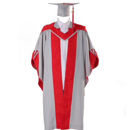 Deluxe British UK Doctorate Graduation Gown Set - Graduation Seller