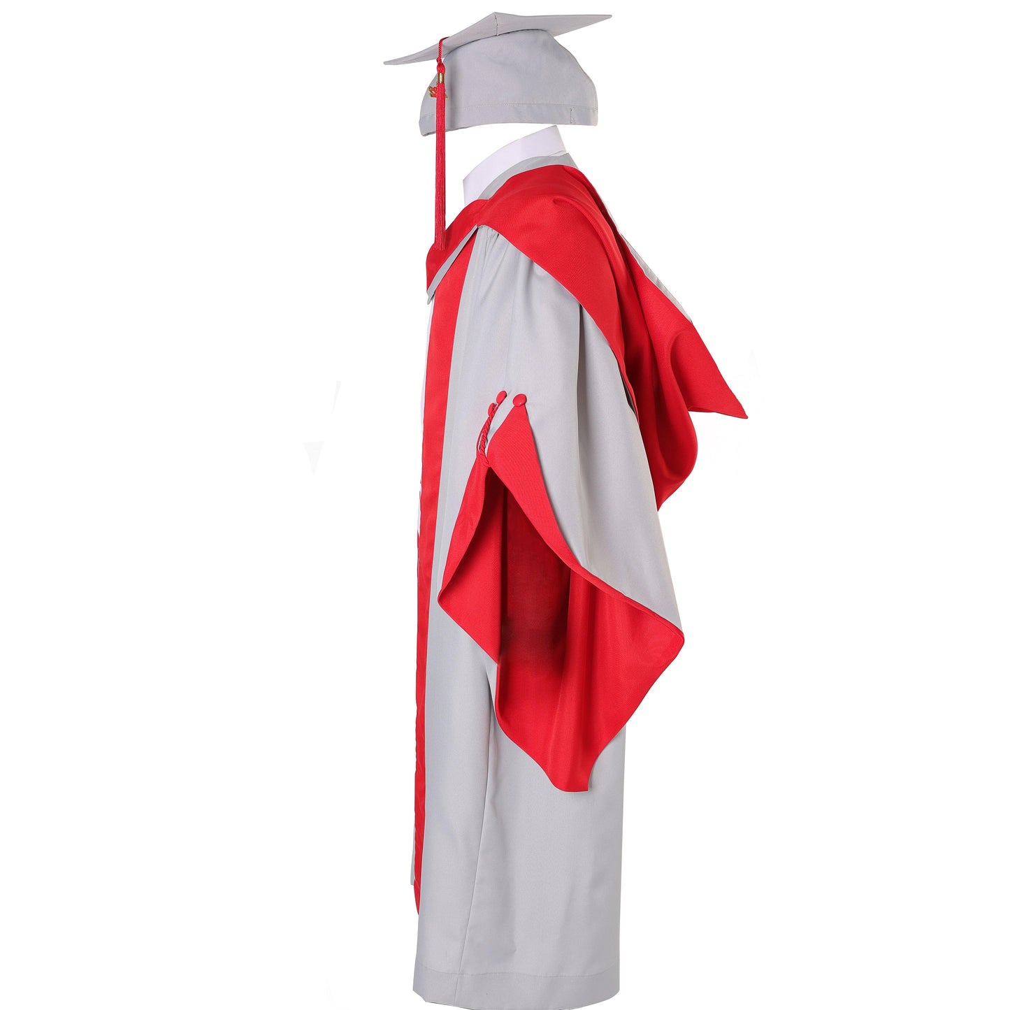 Deluxe British UK Doctorate Graduation Gown Set - Graduation Seller