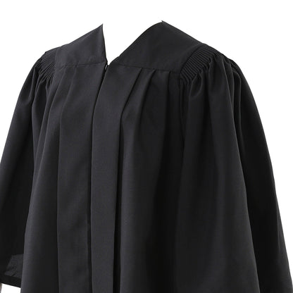 Deluxe Black Bachelors Graduation Gown - Graduation Seller