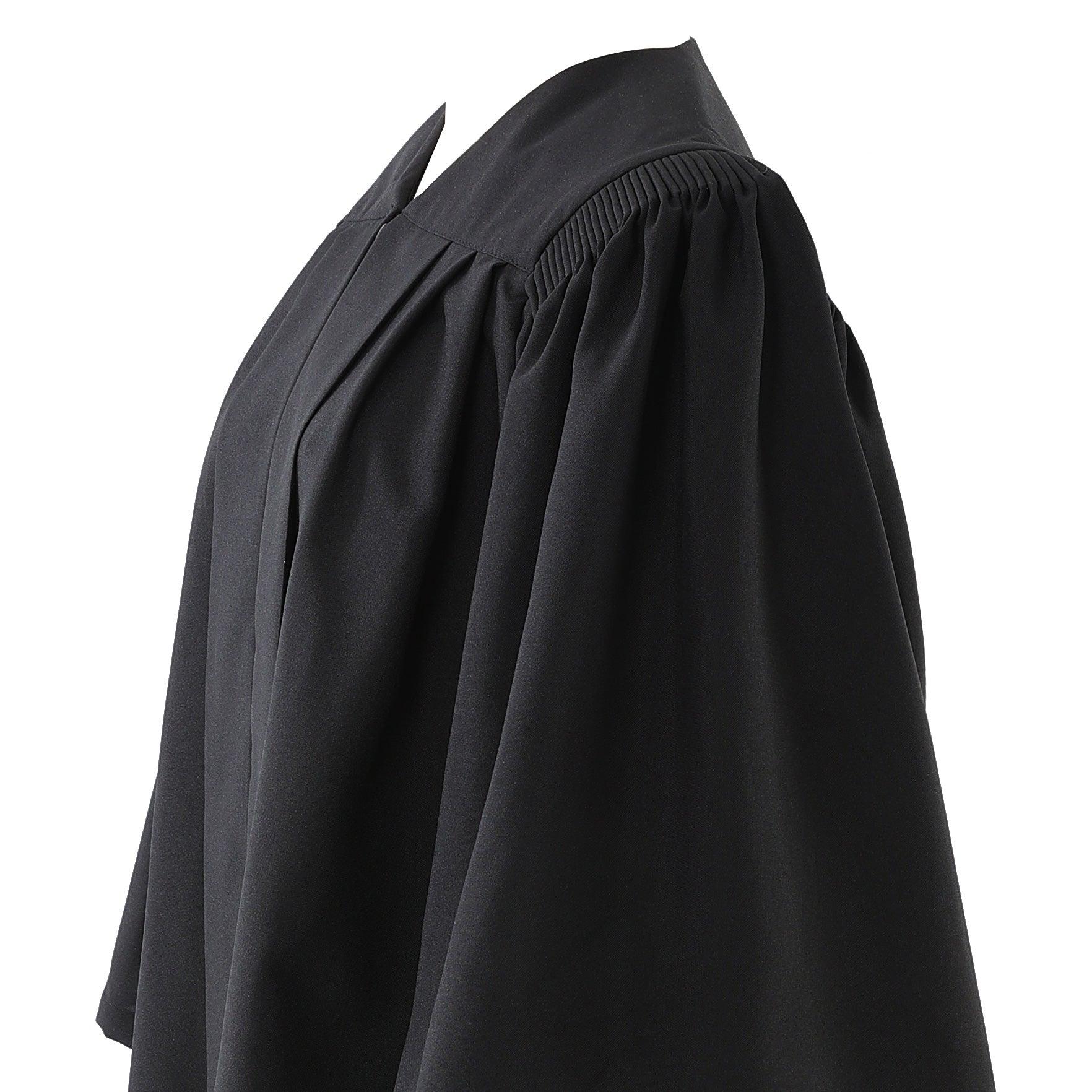 Deluxe Black Bachelors Graduation Gown - Graduation Seller