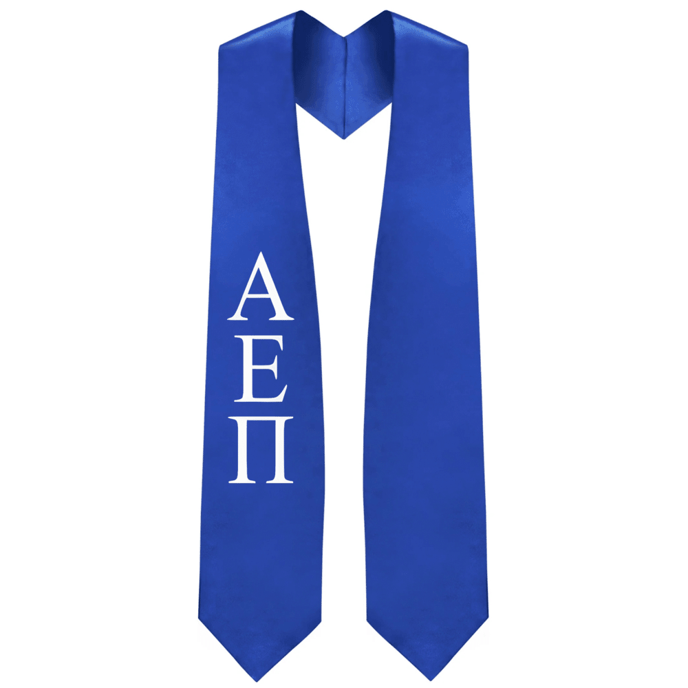 Alpha Epsilon Pi Greek Lettered Stole - Graduation Seller