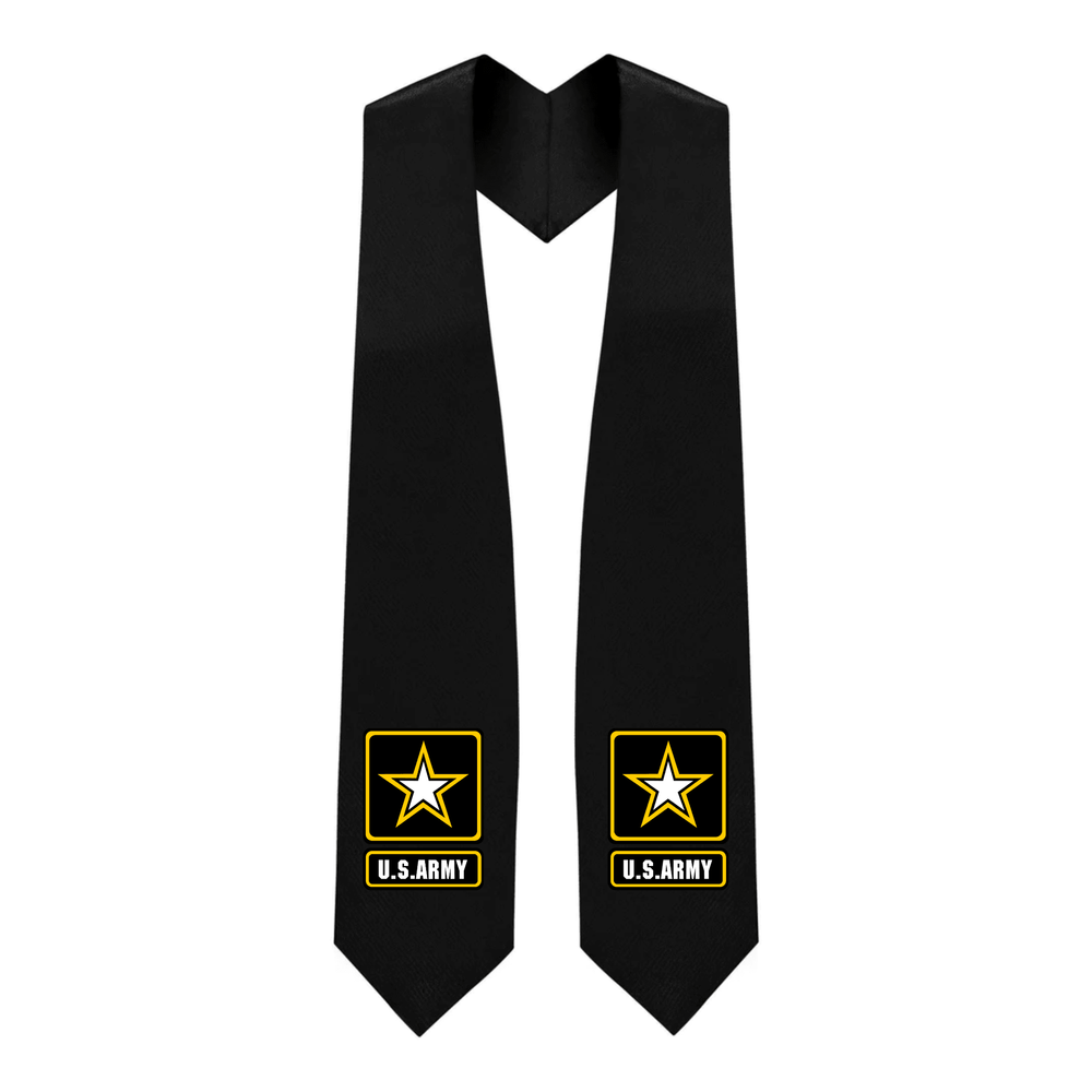 Black U.S. Army Stole - Graduation Seller