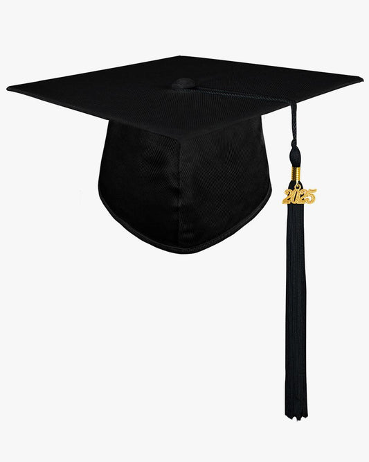 Shiny Kindergarten Graduation Cap with Tassel-12 Colors Available - Graduation Seller