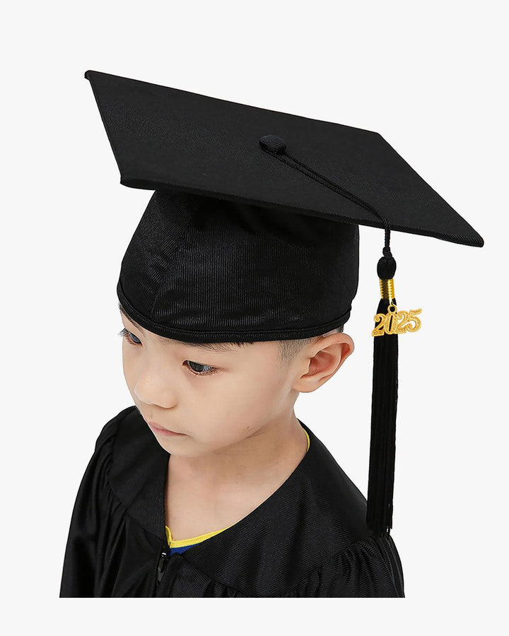 Shiny Kindergarten Graduation Cap with Tassel-12 Colors Available - Graduation Seller