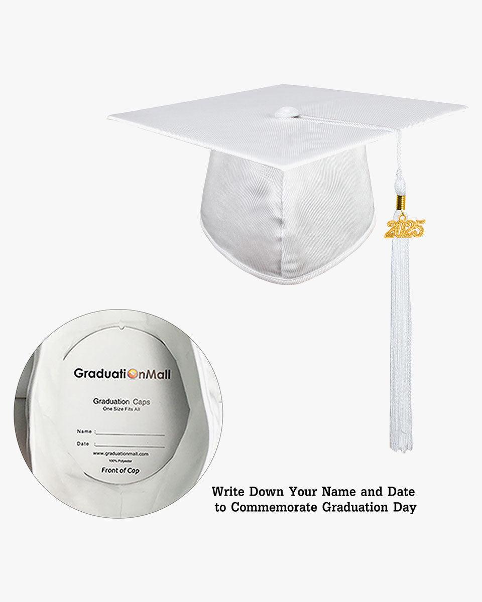 Shiny Kindergarten Graduation Cap with Tassel-12 Colors Available - Graduation Seller