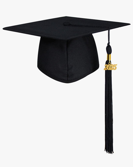 High School Matte Adult Graduation Cap with Tassel - 12 Colors Available - Graduation Seller