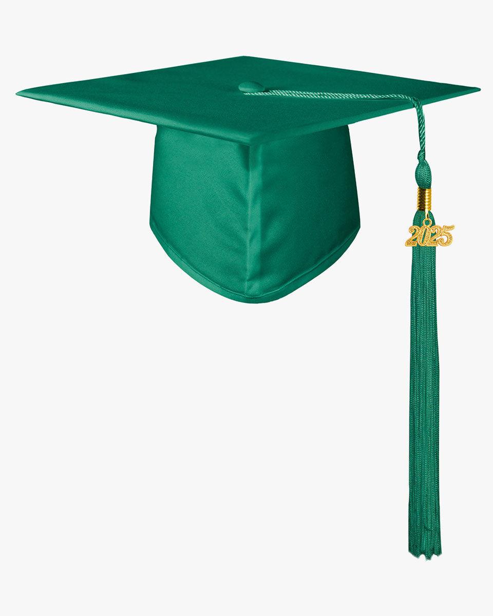 High School Matte Adult Graduation Cap with Tassel - 12 Colors Available - Graduation Seller