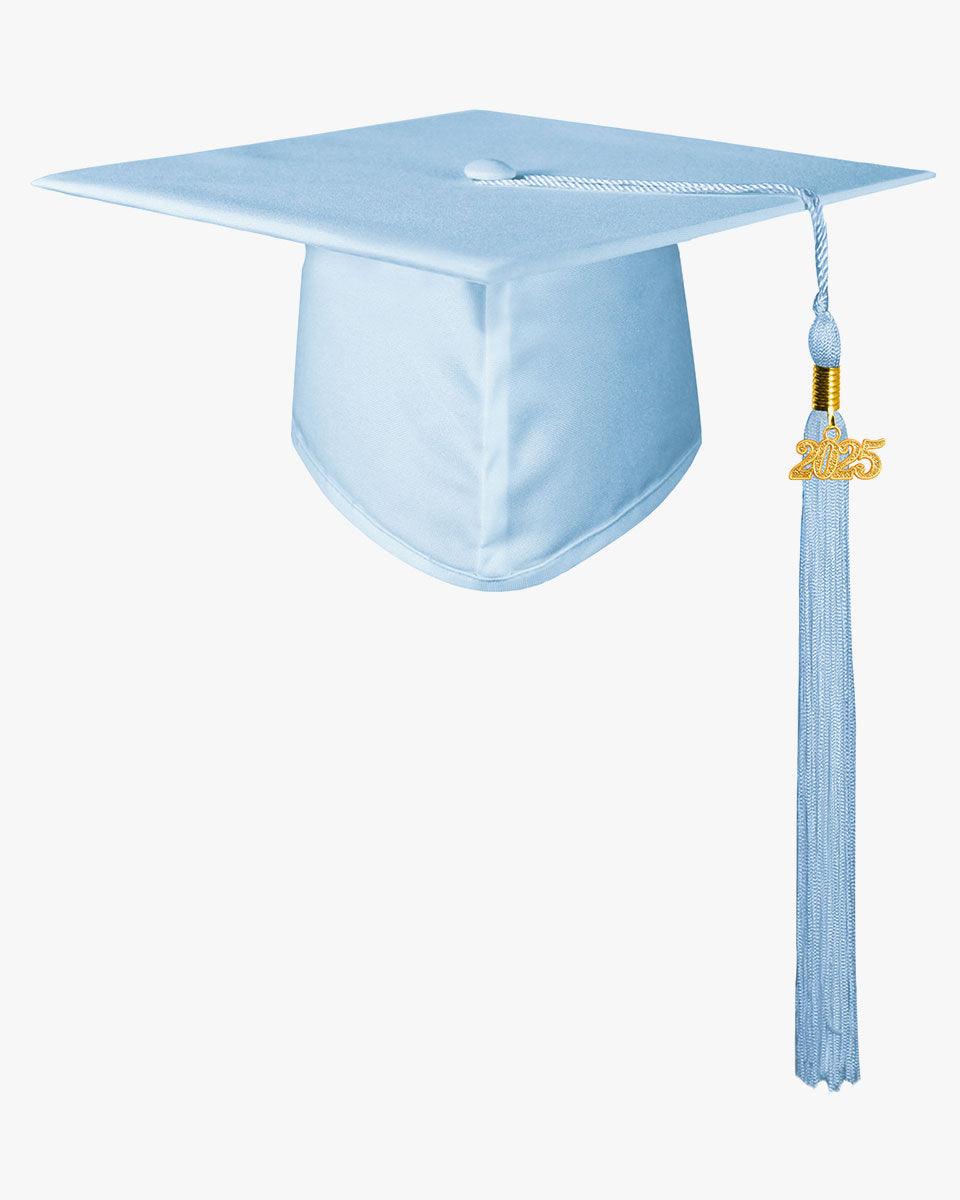 High School Matte Adult Graduation Cap with Tassel - 12 Colors Available - Graduation Seller