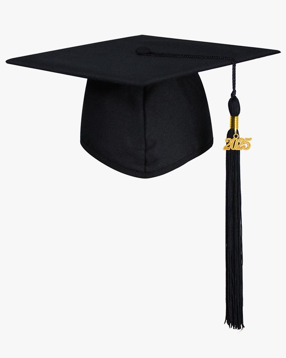 Matte Kindergarten Graduation Cap with Tassel-12 Colors Available - Graduation Seller