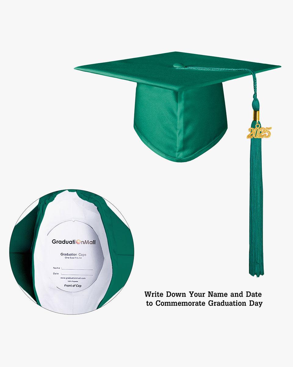 Matte Kindergarten Graduation Cap with Tassel-12 Colors Available - Graduation Seller