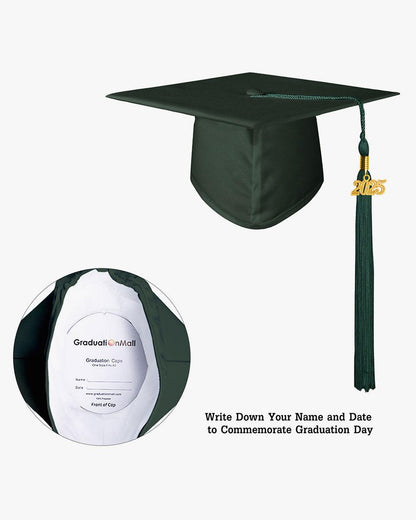 Matte Kindergarten Graduation Cap with Tassel-12 Colors Available - Graduation Seller