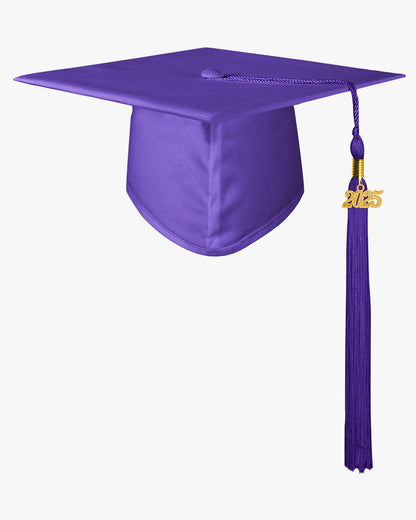 Matte Kindergarten Graduation Cap with Tassel-12 Colors Available - Graduation Seller