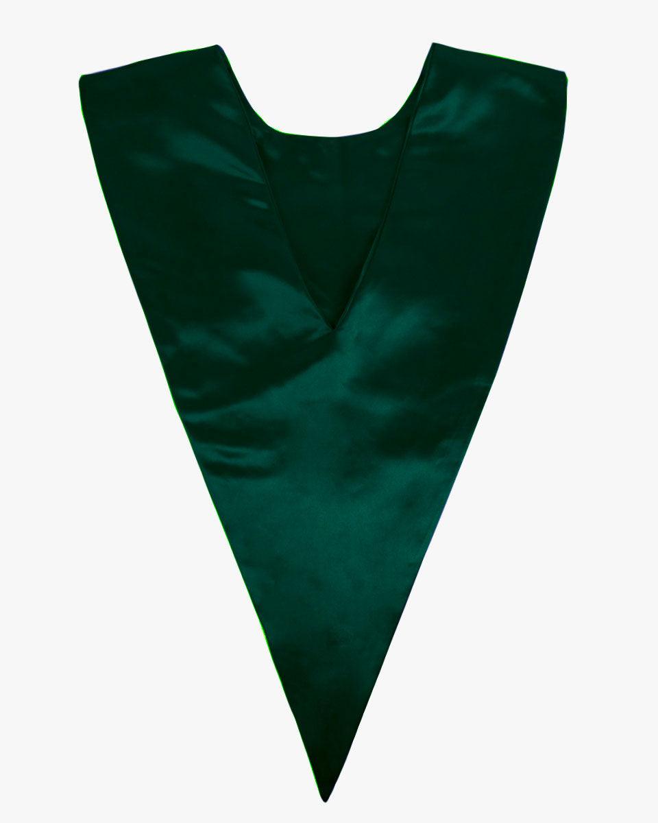 Traditional One Color V Stoles - 10 Colors Available - Graduation Seller
