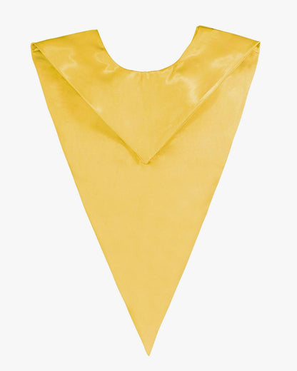 Traditional One Color V Stoles - 10 Colors Available - Graduation Seller