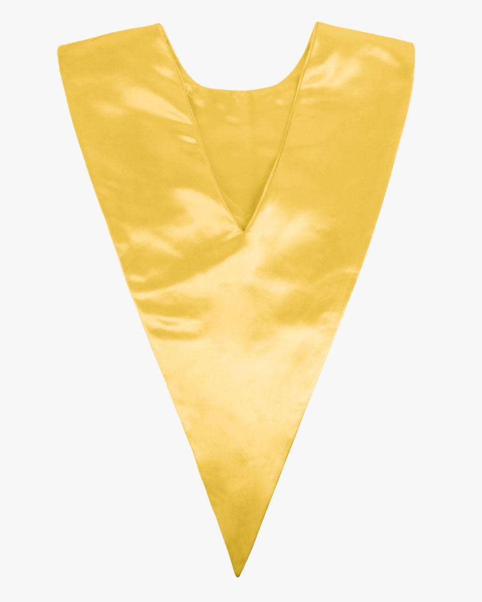 Traditional One Color V Stoles - 10 Colors Available - Graduation Seller