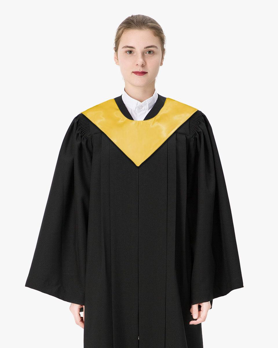 Traditional One Color V Stoles - 10 Colors Available - Graduation Seller