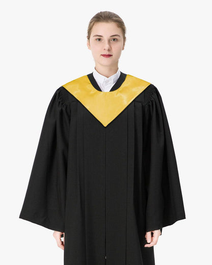 Traditional One Color V Stoles - 10 Colors Available - Graduation Seller