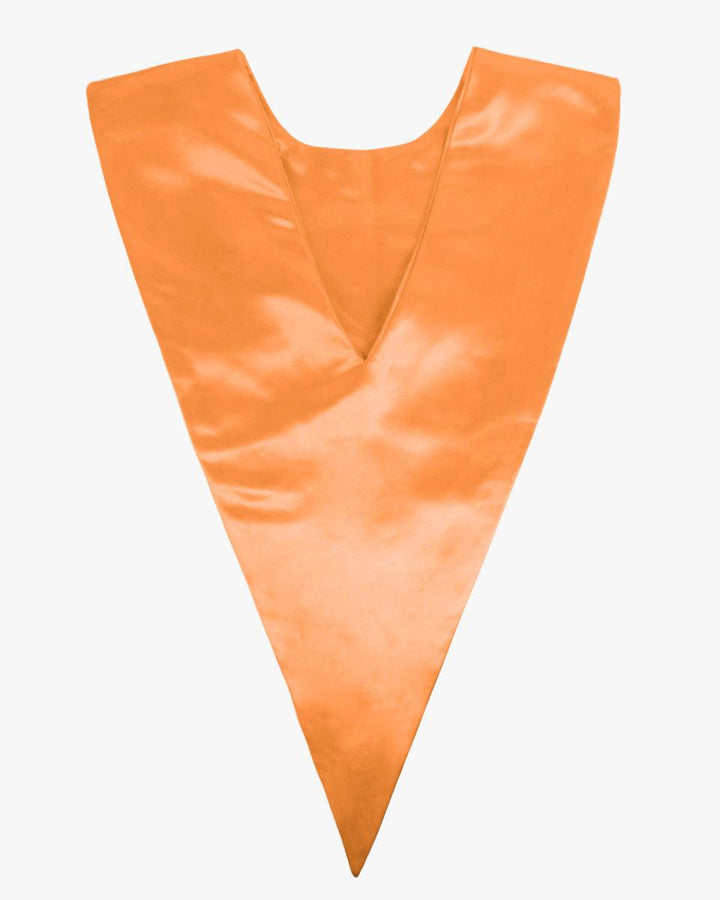 Traditional One Color V Stoles - 10 Colors Available - Graduation Seller