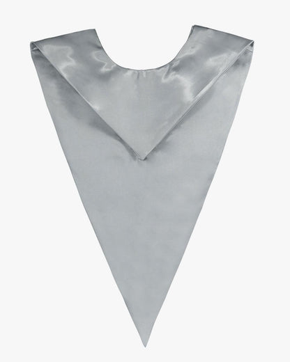 Traditional One Color V Stoles - 10 Colors Available - Graduation Seller