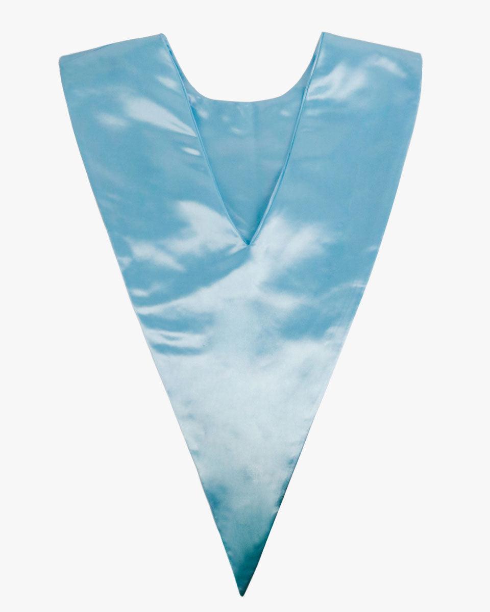 Traditional One Color V Stoles - 10 Colors Available - Graduation Seller