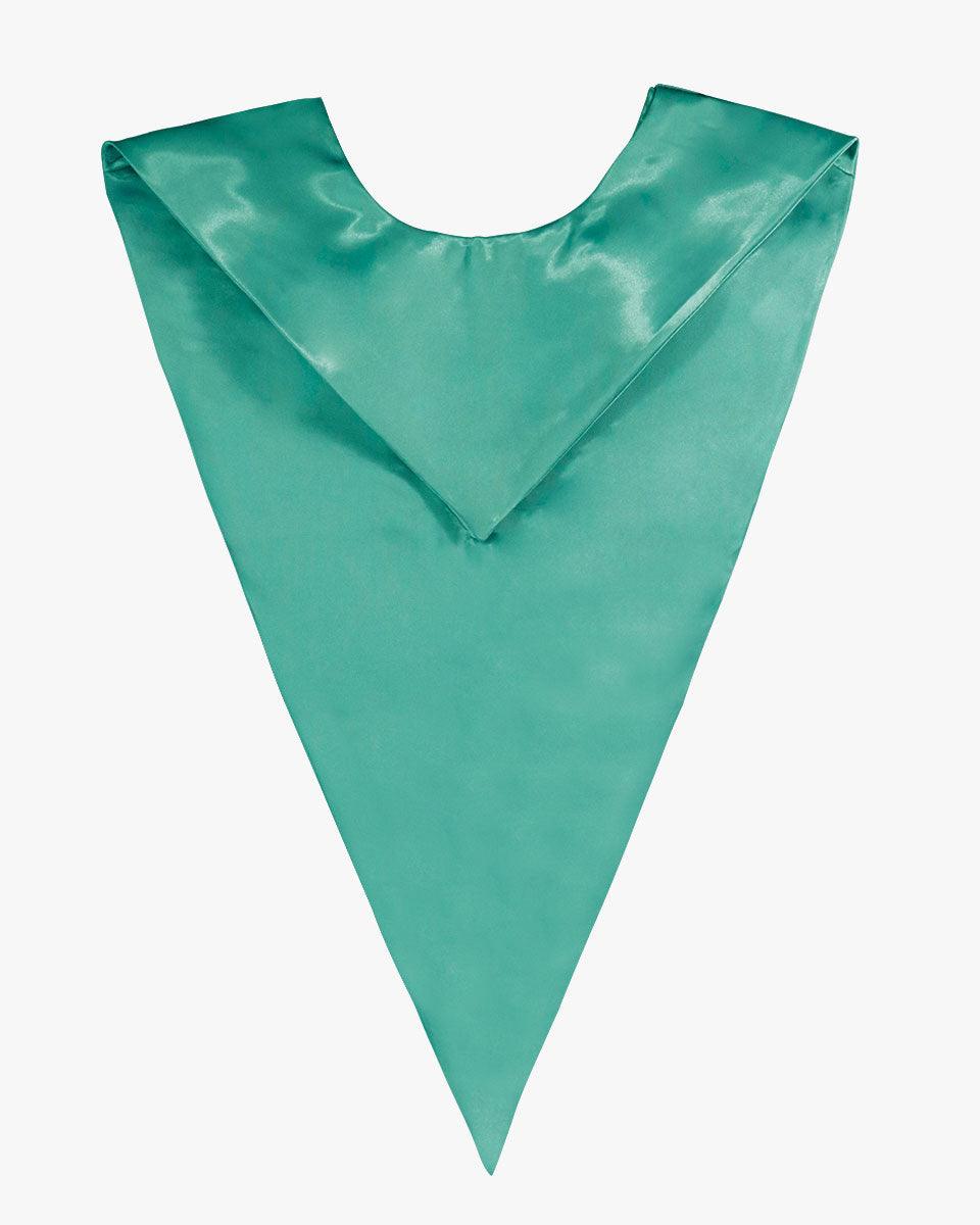 Traditional One Color V Stoles - 10 Colors Available - Graduation Seller