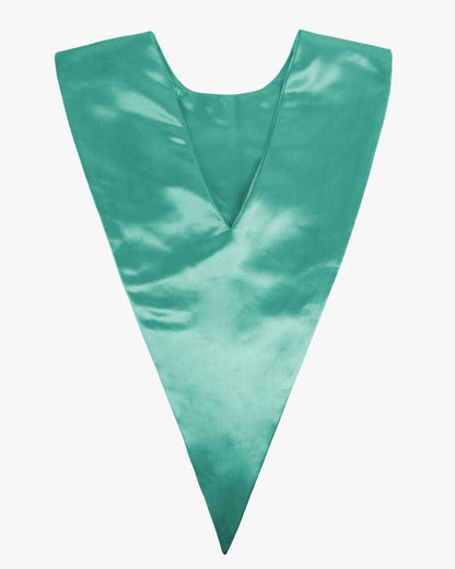 Traditional One Color V Stoles - 10 Colors Available - Graduation Seller