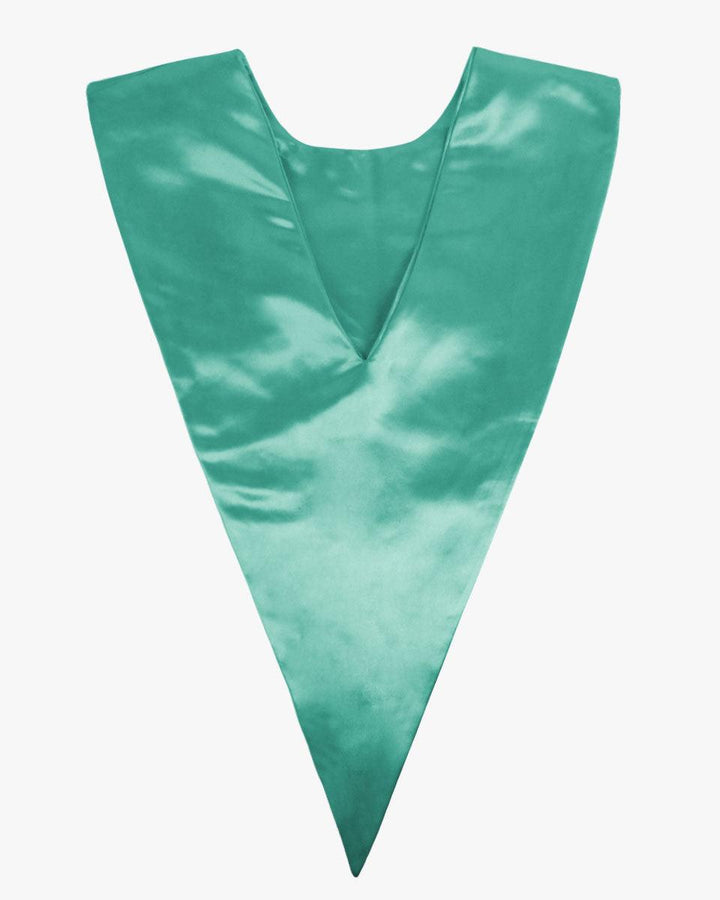 Traditional One Color V Stoles - 10 Colors Available - Graduation Seller