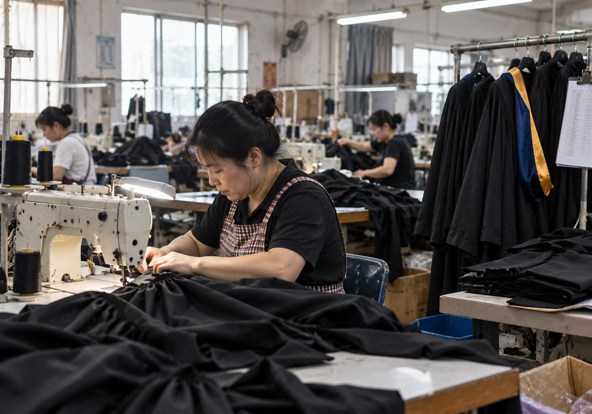 10 years academic apparel experience