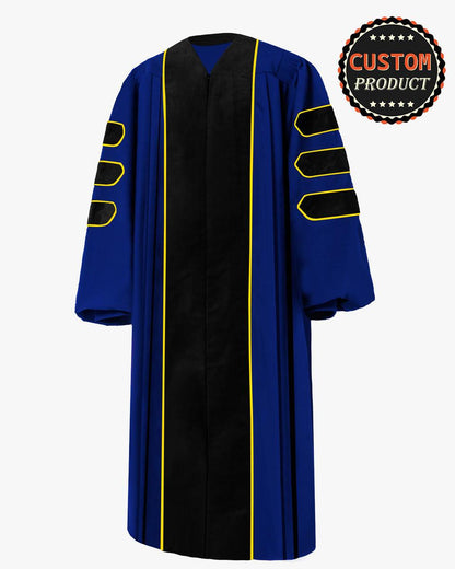 Custom Deluxe Doctoral Gown - Graduation Seller