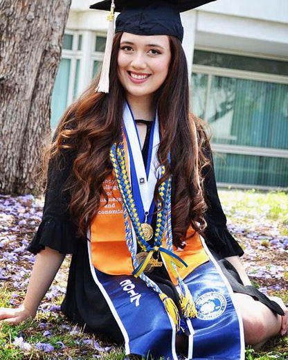 Graduation Braided Ribbon Lei with 2024 Year Charm - Graduation Seller