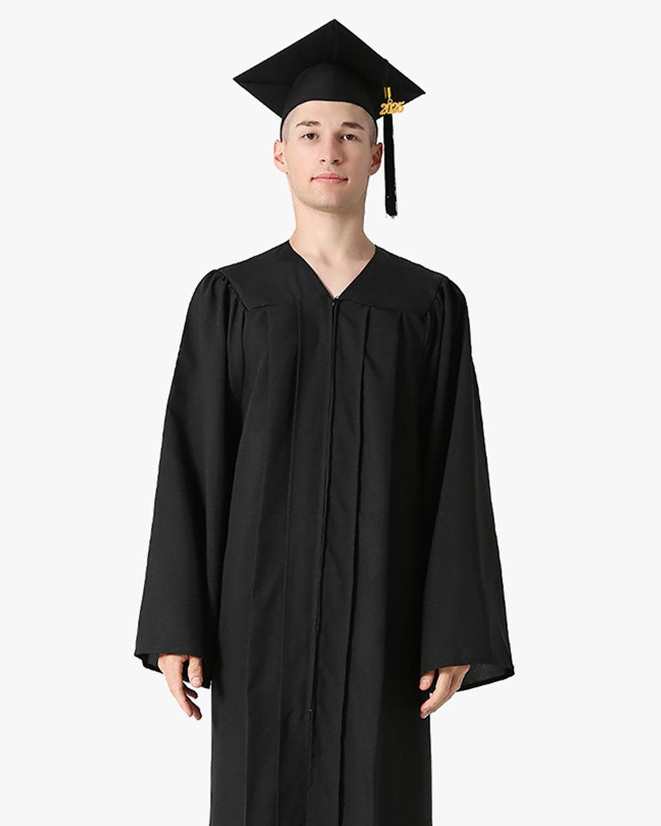 High School Premium Matte Graduation Cap, Gown & Tassel Package - 15 Colors Available - Graduation Seller