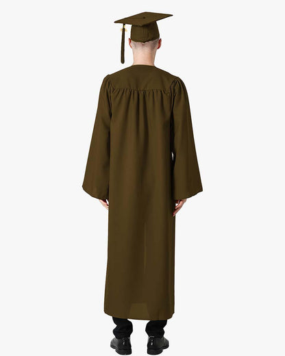 High School Premium Matte Graduation Cap, Gown & Tassel Package - 15 Colors Available - Graduation Seller