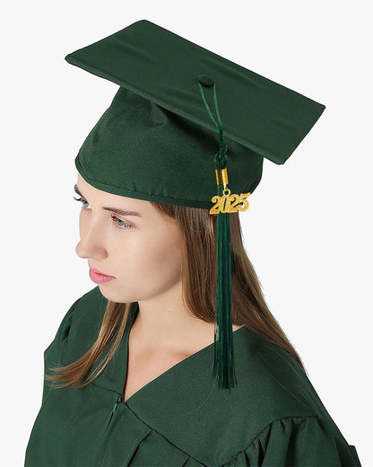 High School Premium Matte Graduation Cap, Gown, Stole & Imprinted Diploma Cover Package - Graduation Seller