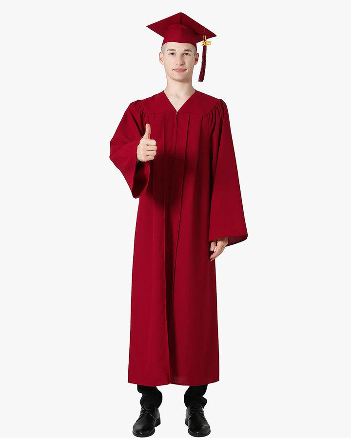 High School Premium Matte Graduation Cap, Gown, Tassel & Stole Package - Graduation Seller