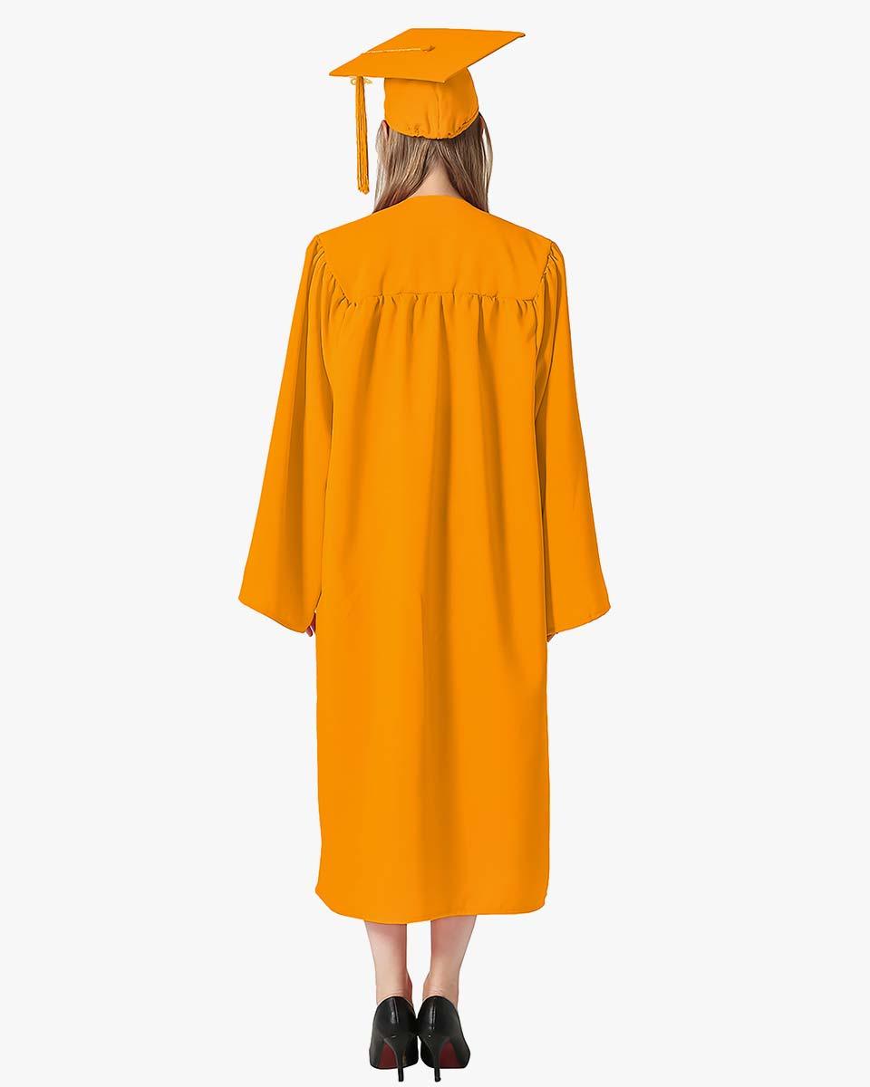 High School Premium Matte Graduation Cap, Gown & Tassel Package - 15 Colors Available - Graduation Seller