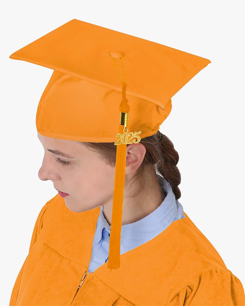 High School Premium Matte Graduation Cap, Gown & Tassel Package - 15 Colors Available - Graduation Seller