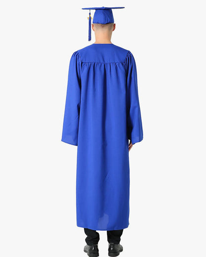 High School Premium Matte Graduation Cap, Gown & Tassel Package - 15 Colors Available - Graduation Seller