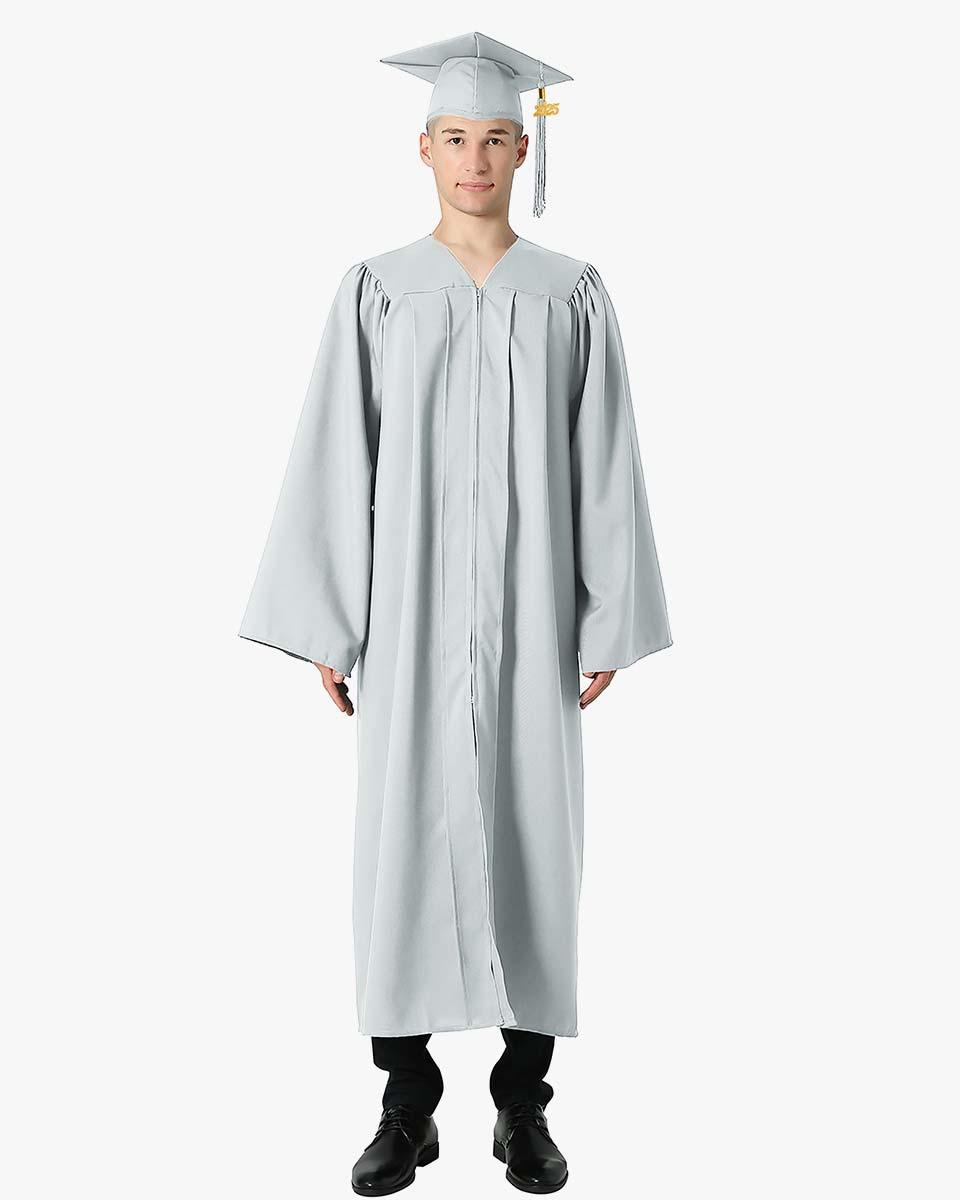 High School Premium Matte Graduation Cap, Gown & Tassel Package - 15 Colors Available - Graduation Seller