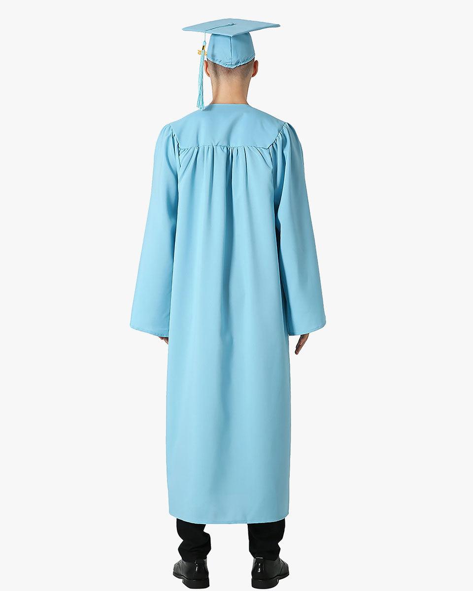 High School Premium Matte Graduation Cap, Gown & Tassel Package - 15 Colors Available - Graduation Seller