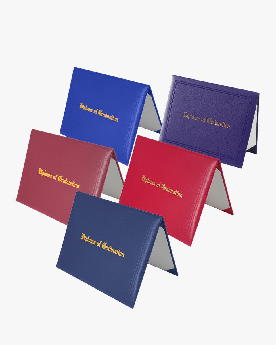 High School Premium Matte Graduation Cap, Gown, Stole & Imprinted Diploma Cover Package - Graduation Seller