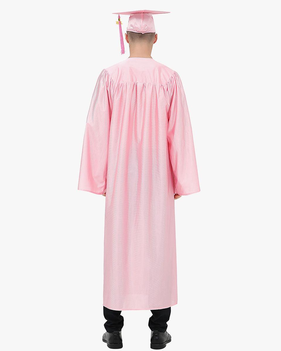 High School Economy Shiny Graduation Cap,Gown & Tassel Package - 13 Colors Available - Graduation Seller