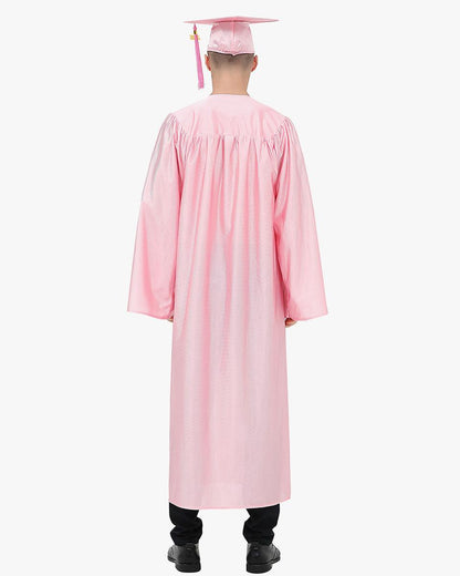 High School Economy Shiny Graduation Cap,Gown & Tassel Package - 13 Colors Available - Graduation Seller