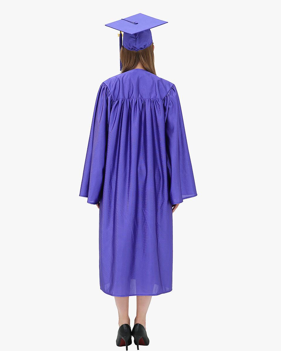 High School Economy Shiny Graduation Cap,Gown & Tassel Package - 13 Colors Available - Graduation Seller