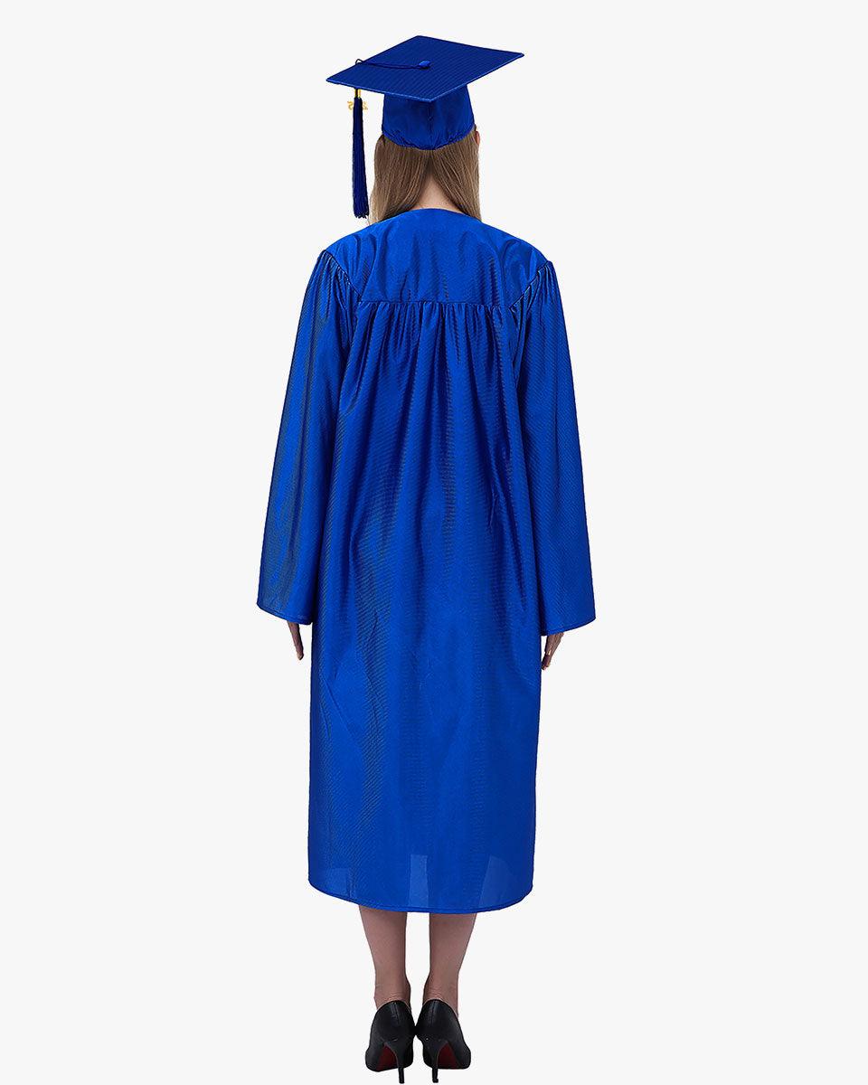 High School Economy Shiny Graduation Cap,Gown & Tassel Package - 13 Colors Available - Graduation Seller