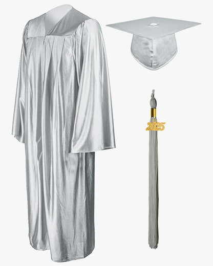 High School Economy Shiny Graduation Cap,Gown & Tassel Package - 13 Colors Available - Graduation Seller