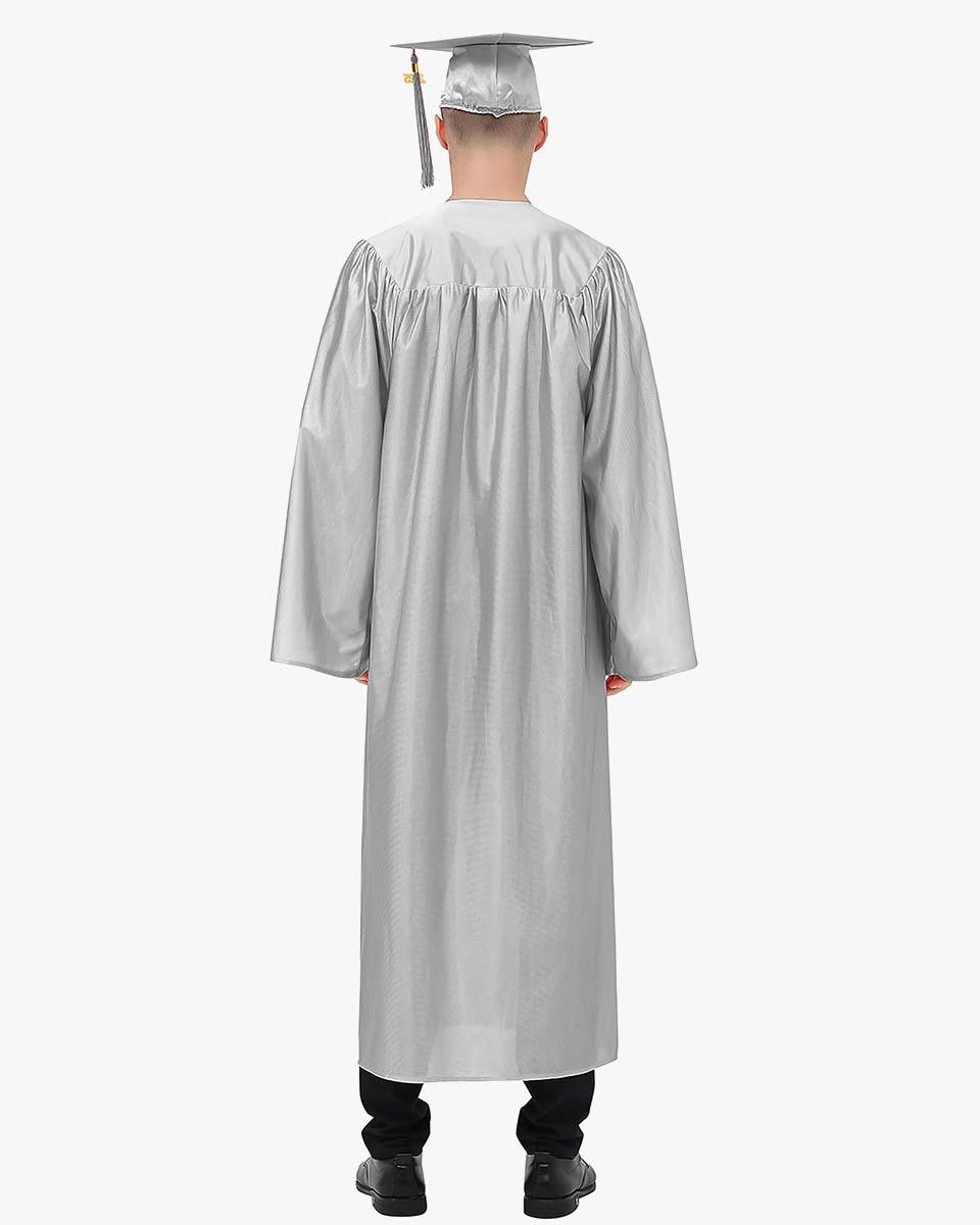 High School Economy Shiny Graduation Cap,Gown & Tassel Package - 13 Colors Available - Graduation Seller