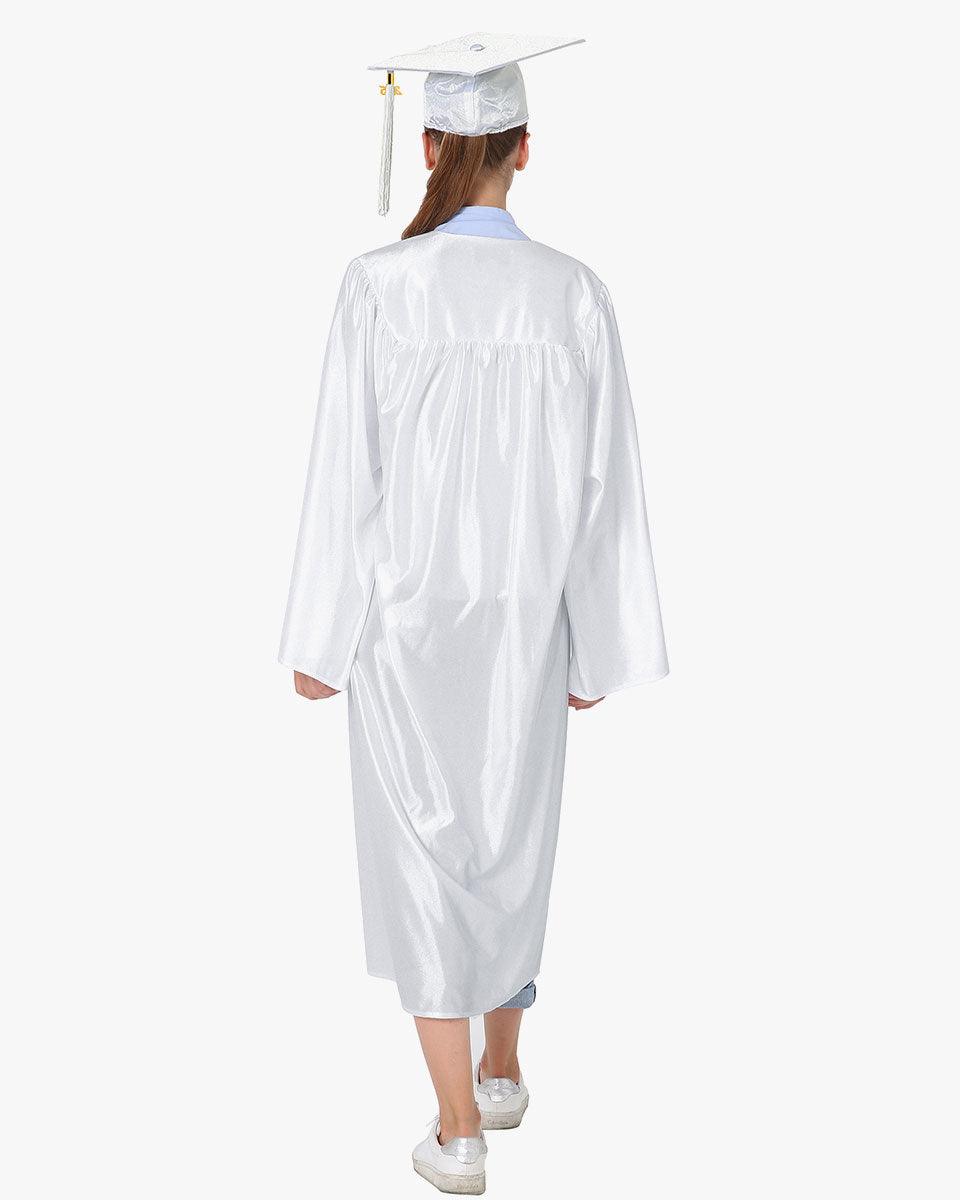 High School Economy Shiny Graduation Cap,Gown & Tassel Package - 13 Colors Available - Graduation Seller