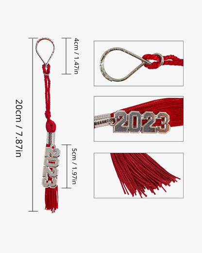 Tassel Keychain with Year Charm - Graduation Seller