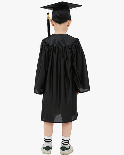 Shiny Kindergarten Cap, Gown & Tassel Package - 13 Colors Available - Graduation Seller