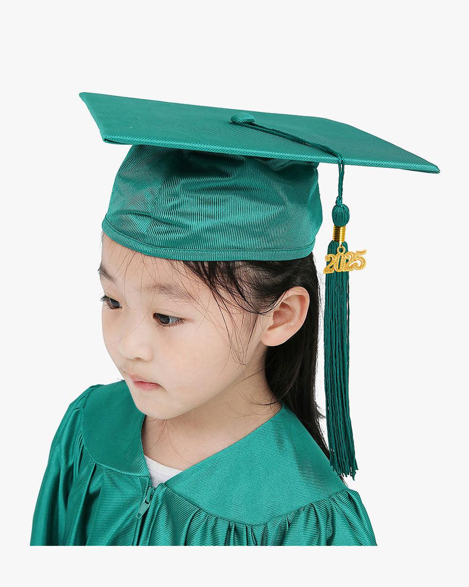 Shiny Kindergarten Graduation Cap, Gown, Stole, Diploma & Key Chain Package - Graduation Seller